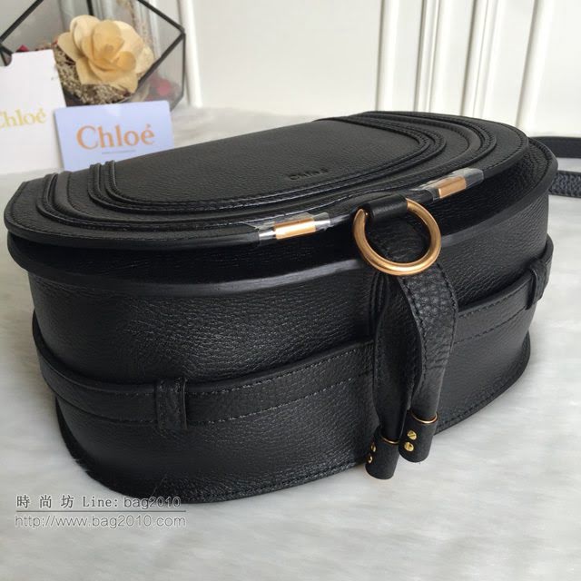 Chloe女包 克洛伊經典U字紋摔紋牛皮風琴包 Chole肩背斜挎包  jjh1339